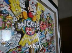 Charles Fazzino MICKEY'S WORLD TOUR- Limited Deluxe Edition- Signed & numbered