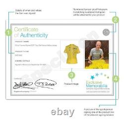 Chris Froome Signed Tour De France 2017 Yellow Jersey. Deluxe Frame