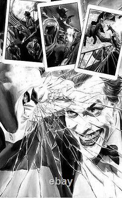 DC Comics Alex Ross The Joker Monster in the Making! Deluxe Art Print Signed