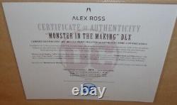 DC Comics Alex Ross The Joker Monster in the Making! Deluxe Art Print Signed