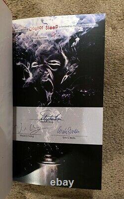 DOCTOR SLEEP Deluxe Artist Traycase Edition Stephen King SIGNED (1/100 #9)
