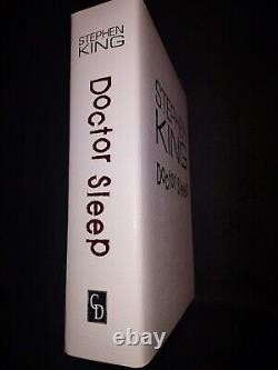 DOCTOR SLEEP Deluxe #'d Signed Stephen King, Chong, Wells Cemetery Dance Traycase