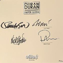 DURAN DURAN Paper Gods Deluxe White Colored Vinyl Autographed Box Set