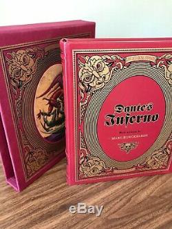Dante's Inferno Easton Press SIGNED Deluxe Limited Edition 269/1200