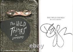 Dave Eggers SIGNED AUTOGRAPHED The Wild Things FUR HC 1st Ed 1st Print Brand NEW