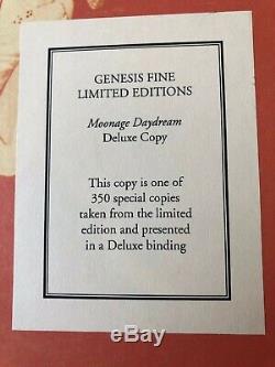 David Bowie Moonage Daydream Genesis book. Deluxe Edition 245/350 signed