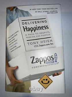 Delivering Happiness By Tony Hsieh SIGNED FIRST HBK EXC