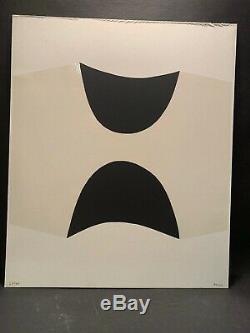 Deluxe Alberto Burri Monograph With Signed Lithograph 28/90 Fluxus Fontana Tapies