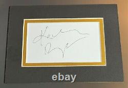 Deluxe Signed / Autographed, Beautifully Framed 22x18 KOBE BRYANT Custom Display