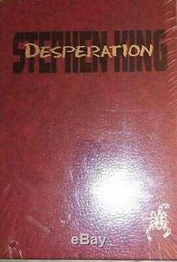 Desperation Stephen King Limited Deluxe Gift Edition in Slip Case SEALED fr/sh