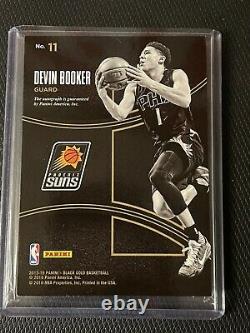 Devin Booker 2015 BLACK GOLD GRAND DEBUT ROOKIE AUTO /199 HOTTEST PLAYER! Suns