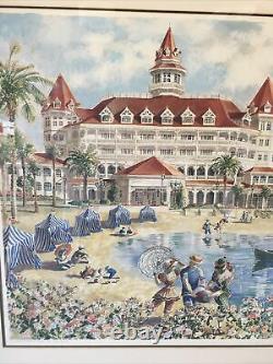Disney Grand Floridian Stephanie Taylor Sunday Afternoon At LaKe Signed Print