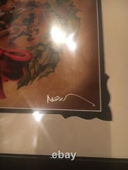Disney Mickey Minnie Mouse Christmas Carol Deluxe Print SIGNED by Noah