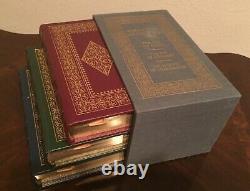 Easton Press Deluxe Limited Ed. BULFINCH'S MYTHOLOGY 3 vols CHIVALRY CHARLEMAGNE