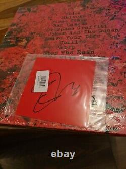 Ed Sheeran = Equals Deluxe Book, 12 Vinyl LP, CD, Signed Art Card Sealed
