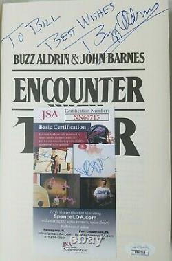 Encounter With Tiber SIGNED book by Buzz Aldrin AUTOGRAPH First Printing JSA