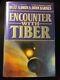 Encounter With Tiber Buzz Aldrin & John Barnes 1996 Hcdj First Edition Signed X2