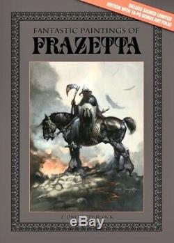 FANTASTIC PAINTINGS OF FRANK FRAZETTA Deluxe Signed Slipcase Edition
