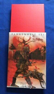 Fahrenheit 451 50th Anniversary Edition Deluxe Ltd Ed. Signed By Ray Bradbury