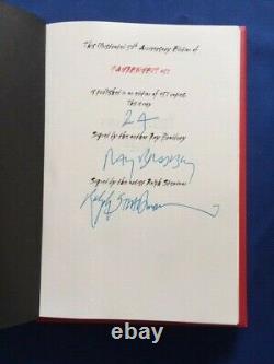 Fahrenheit 451 50th Anniversary Edition Deluxe Ltd Ed. Signed By Ray Bradbury