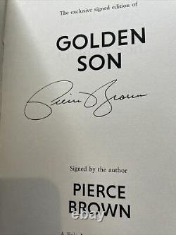 Fairyloot Deluxe Red Rising Golden Son Morning Star Pierce Brown Signed