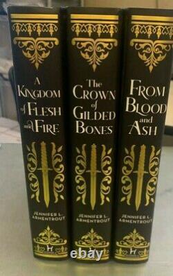Fairyloot From Blood and Ash Digitally Signed Deluxe Set UNUSED! No box