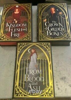 Fairyloot From Blood and Ash Digitally Signed Deluxe Set UNUSED! No box