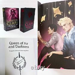Fairyloot The Dark Artifices Deluxe Edition (Set) Cassandra Clare stamp signed