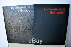 Fantastic Art of Beksinski Deluxe Leather Ltd Ed 1/150 with Signed Litho UBER RARE