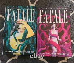 Fatale Vol 1-2 DELUXE EDITION OVERSIZED HARDCOVER Ed Brubaker Sean Phillips HC