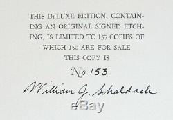 Fish By Schaldach SIGNED DELUXE ED Vellum 153/157 William Schaldach Fishing 1937