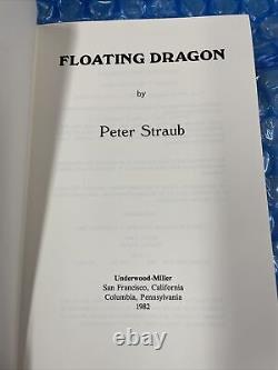 Floating Dragon by Peter Straub (Signed Edition) Numbered, Rare