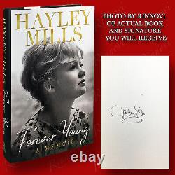 Forever Young SIGNED Hayley Mills (2021, HC, 1st/1st) BRAND NEW