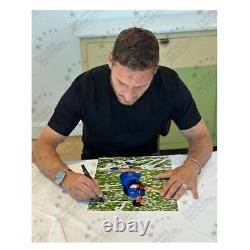 Francesco Totti Signed Italy Football Photo World Cup Winner. Deluxe Frame