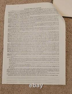 GRAND OLE OPRY AWARDS SHOW Autograph Contract 1979 SONNY JAMES Signed 3 TIMES