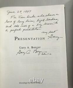 Gary A. Borger Presentation SIGNED DELUXE LIMITED EDITION Leather in Slipcase