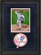 Gerrit Cole Yankees Deluxe Framed Signed 8x10 Pitching Photograph