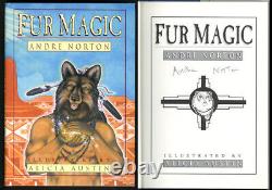 Grand Master Andre Norton SIGNED AUTOGRAPHED Fur Magic HC 1st Ed/1st RARE