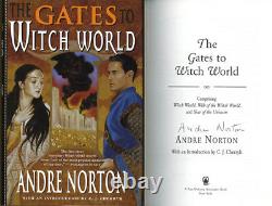 Grand Master Andre Norton SIGNED AUTOGRAPHED The Gates to Witch World HC 1st Ed