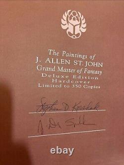 Grand Master of Fantasy The Paintings of J. Allen St. John Limited/SIGNED