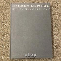 HELMUT NEWTON WORLD WITHOUT MEN Deluxe Slipcased Edition SIGNED 1st Edition 1984