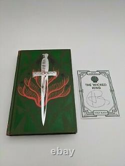HOLLY BLACK The Wicked King Signed Deluxe Edition