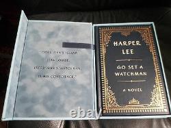 Harper Lee Signed Go Set A Watchman Deluxe Limited Collector's Edition New