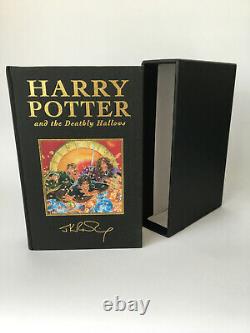 Harry Potter And The Deathly Hallows Deluxe 1st First Edition Signed