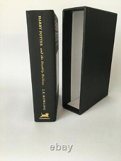 Harry Potter And The Deathly Hallows Deluxe 1st First Edition Signed