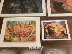 Harry Potter Limited Edition Deluxe Book Cover Art Series Set Mary GrandPre