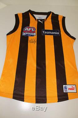 Hawthorn Grand Final Match Jersey 2012 Signed Luke Hodge Comes With Coa