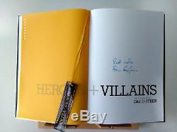 Heroes+Villains David Steen Genesis Publications Deluxe Roger Moore Signed