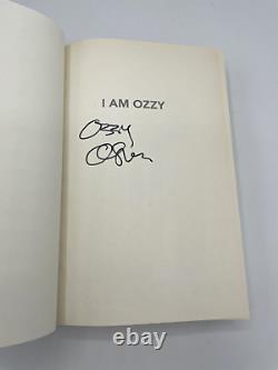 I AM OZZY Ozzy Osbourne SIGNED Grand Central Publishing 2010