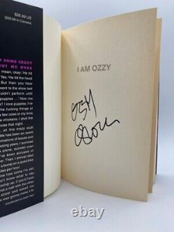 I AM Ozzy Exclusive Limited Edition Rare Signed Book by Ozzy Osbourne